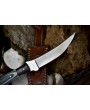 CSFIF Custom Forged Skinner Knife | 440C Steel, Hardwood Handle