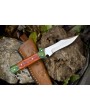 Hand Crafted Skinner Knife - D2 Tool Steel, Hardwood Handle