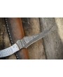 Skinner Knife D2 Tool Steel Damascus Blade | Premium EDC