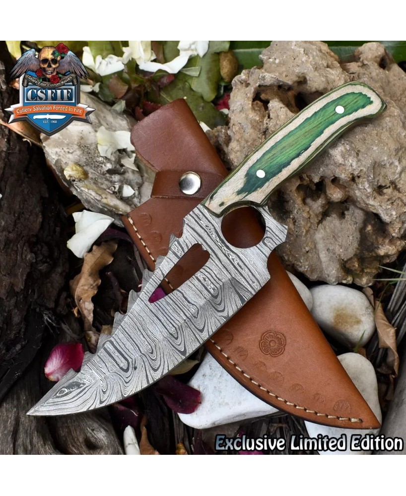 CSFIF Damascus Hunter: Veterans Gift, Trapping to Carving