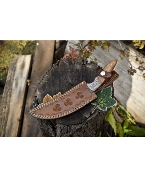 CSFIF Twist Damascus Hunter: Survival, Walnut Handle