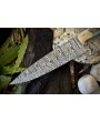 Damascus Chef Knife: EDC, Handcrafted