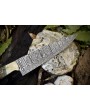 Damascus Chef Knife: EDC, Handcrafted