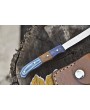 Custom Forged ATS-34 Steel Clever Chopper Axe Knife