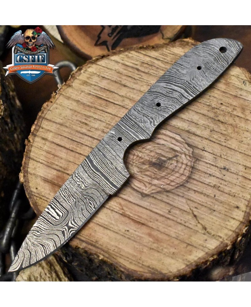 DIY Twist Damascus Blade: Craft Your EDC