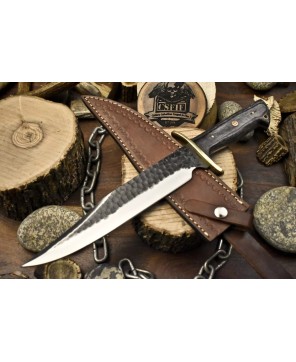 Bowie Knife: 440C Steel, Hunting, Bushcraft