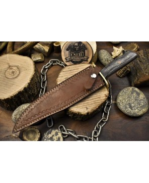 Bowie Knife: 440C Steel, Hunting, Bushcraft