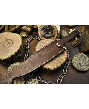 Bowie Knife: 440C Steel, Hunting, Bushcraft