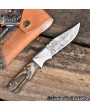 Rare Twist Damascus Hunter: Pocket Knife