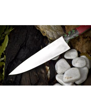 D2 Steel Chef's Knife: Power & Grip