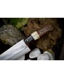 440C Chef Knife: Bone Handle, Razor Sharp