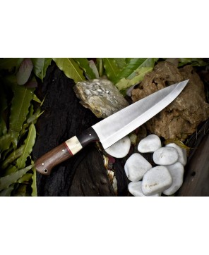 440C Chef Knife: Bone Handle, Razor Sharp