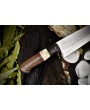 440C Chef Knife: Bone Handle, Razor Sharp