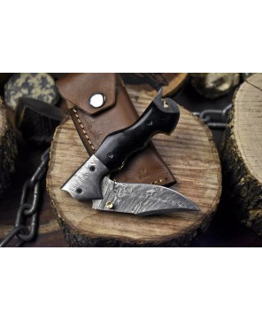 Twist Damascus EDC (Closeout): Pocket Beauty