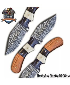 Twist Damascus Skinner: Sportsman's Choice