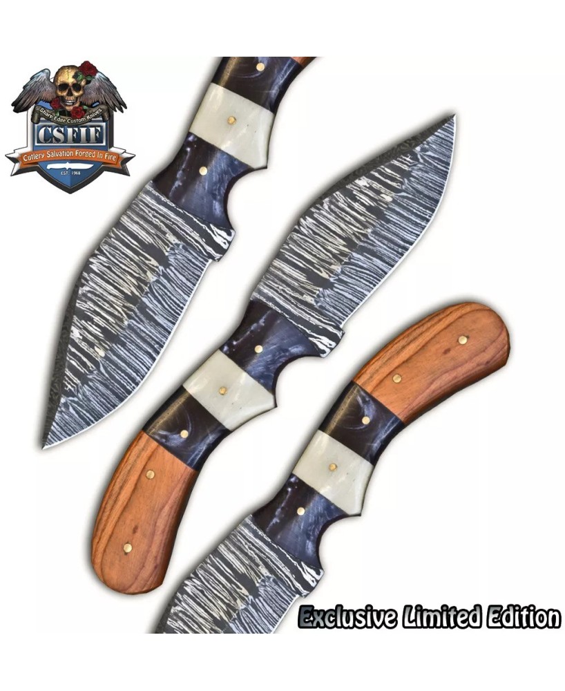 Twist Damascus Skinner: Sportsman's Choice