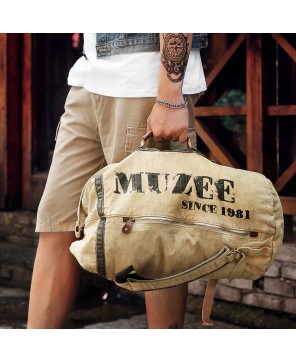 Travel Bag Muzee Khaki - Canvas