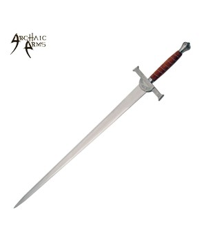 Legendary 50" MacLeod Sword - Leather Wrapped Handle, Sheath