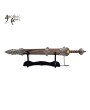 31" Roman Gladius Sword - Pewter Accents, Decorative Scabbard