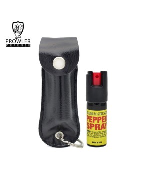 Mini Stun Gun & Pepper Spray Combo - Black, Powerful Self-Defense Tool