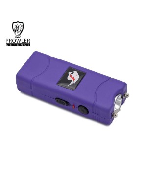 Purple Mini Stun Gun & Pepper Spray Combo for Self Defense