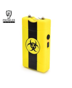 Biohazard Yellow Stun Gun - Rechargeable LED Flashlight