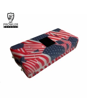 American Flag Print Stun Gun 10 Million Volt Rechargeable