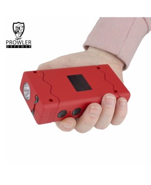 Mini Red Stun Gun Rechargeable LED Light, Holster