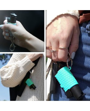 Compact Self Defense Kit: Pepper Spray Flashlight Combo