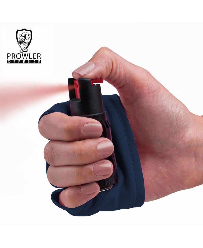 Blue Pepper Spray: Run Safe