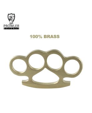 Pure Brass Knuckle Paper Weight - Durable Desk Accessory