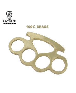 Pure Brass Knuckle Paper Weight - Durable Desk Accessory