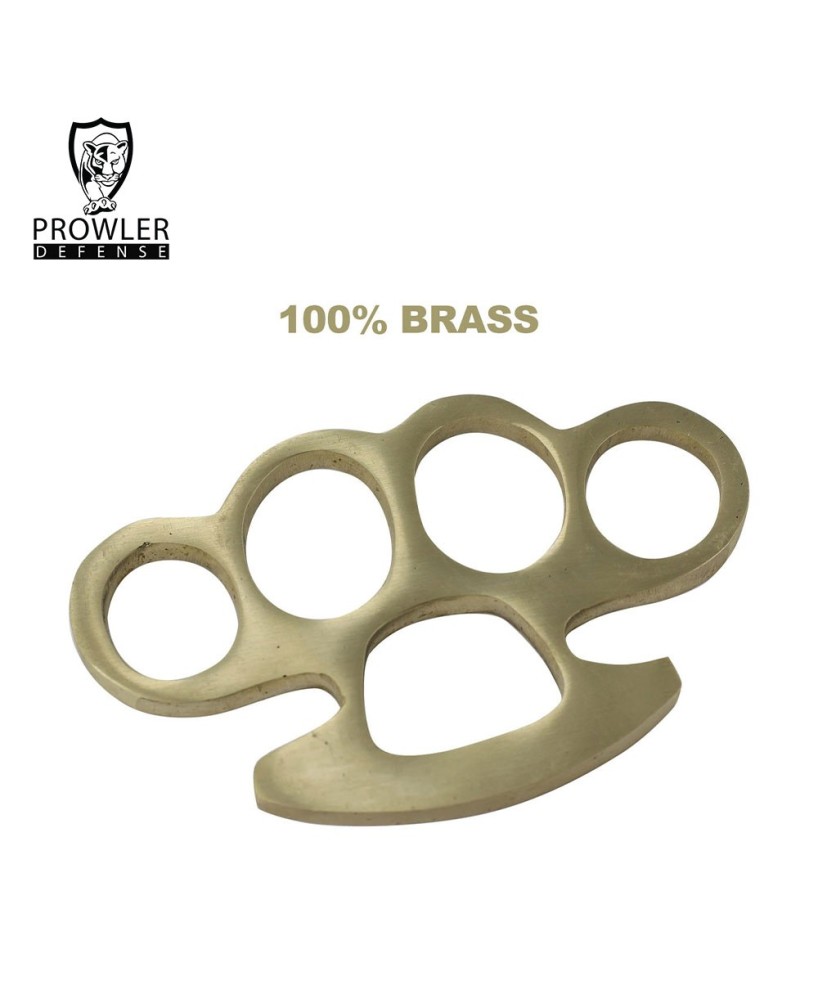 100% Pure Brass Knuckleduster Paper Weight - Novelty Accessory