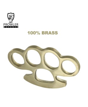 100% Pure Brass Knuckleduster Paper Weight - Novelty Accessory