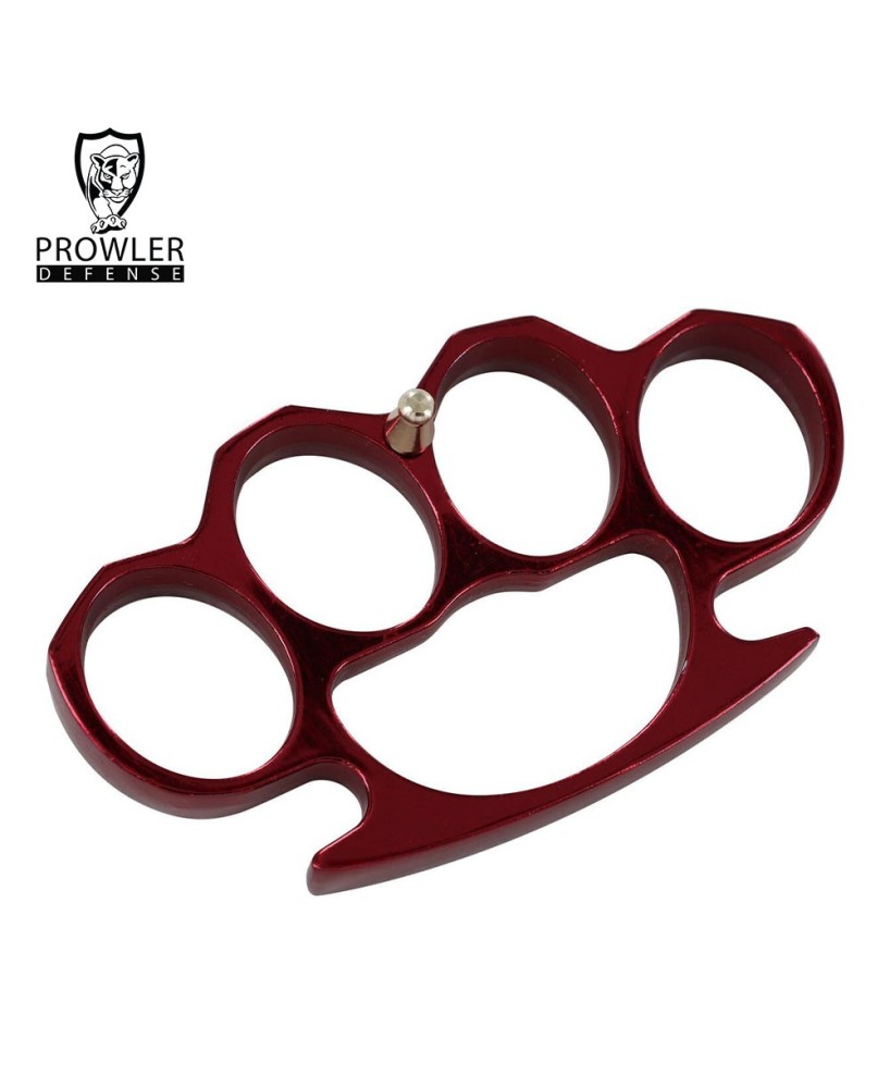 Red Heavy Duty Buckle Knuckles Paperweight - Novelty Accessory