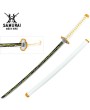 39.5" Steel Anime Zenitsu Agatsuma Demon Sword for Display and Cosplay