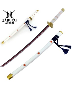 Enma Zoro's Roronoa Yamo White Katana Replica – Authentic Steel Sword