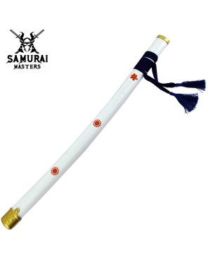 Enma Zoro's Roronoa Yamo White Katana Replica – Authentic Steel Sword