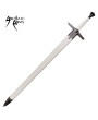 47.5" White Fantasy Sword Witcher Killer Blade - Stunning Movie Replic