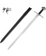 Medieval Dark Prince Combat Sword | Carbon Steel Blade