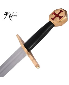 Knights Templar Crusader Sword | 33-Inch Overall Length