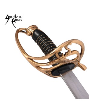 Shelby Officers Civil War Sword | Brass Handle & Steel Blade