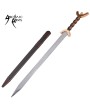 Celtic War Sword | Stainless Steel Blade & Wooden Grip