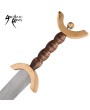 Celtic War Sword | Stainless Steel Blade & Wooden Grip