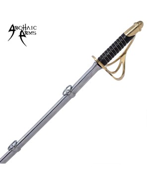 1860 Saber American Light Cavalry Sword | High Carbon Steel