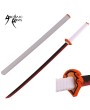 41" Foam Cosplay Hashria Kyojuro Fire Sword with Scabbard