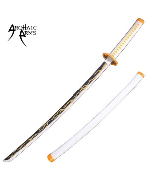 40.25" ABS Plastic Agatsuma Zenitsu Demon Sword for Cosplay