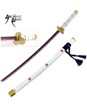 Zoro’s Roronoa Yamo White Katana Replica Steel Sword