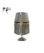 Decorative Barrel Helm Crusader Helmet With Stand - Armor Replica