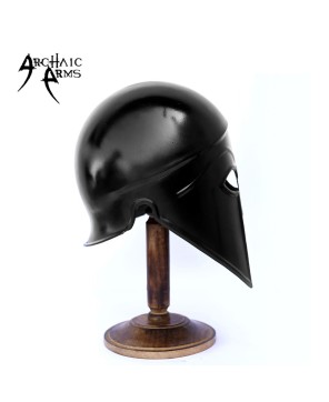 5th Century Corinthian Hoplite Helmet with Display Stand - Greek Armor